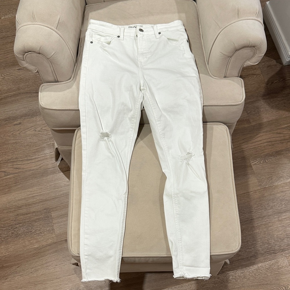 Lucky Brand White Skinny Jeans